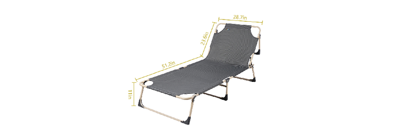 Oeytree Folding Chaise Lounge Chair OT-007