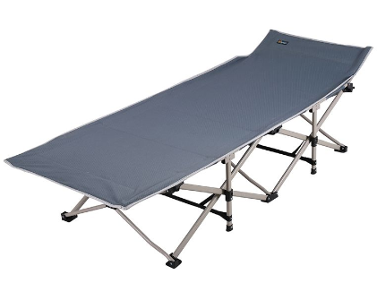 how to make a camping cot more comfortable?