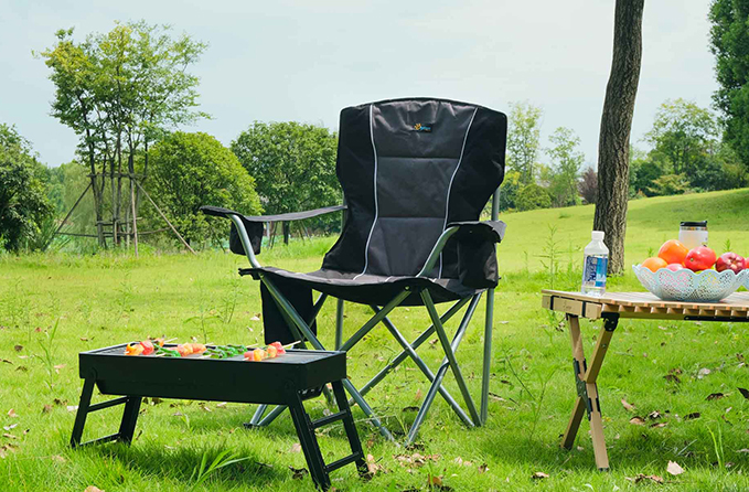 Camping table and chair