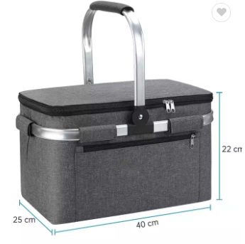 Wholesale Polyester Insulated Cooler Picnic Basket